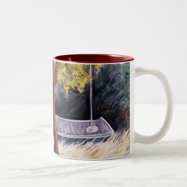 Madrona et le bateau Tea Mug (Droit)