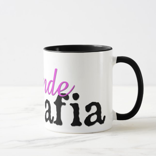 Mafia blonde ! - Tasse (Droite)