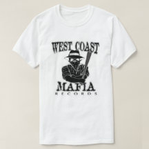 Mafia de côte ouest - T-shirt blanc
