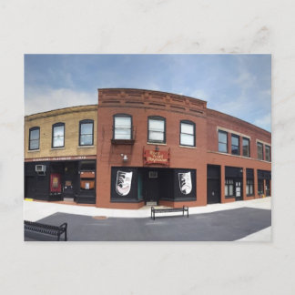 magasin avant sur carte postale