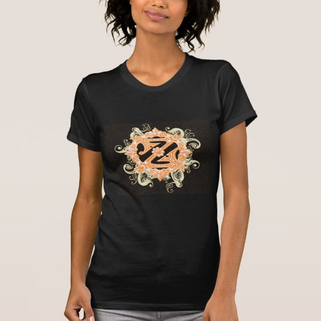 Magasin classique de T-shirt Pourcentage Crest Oz (Devant)