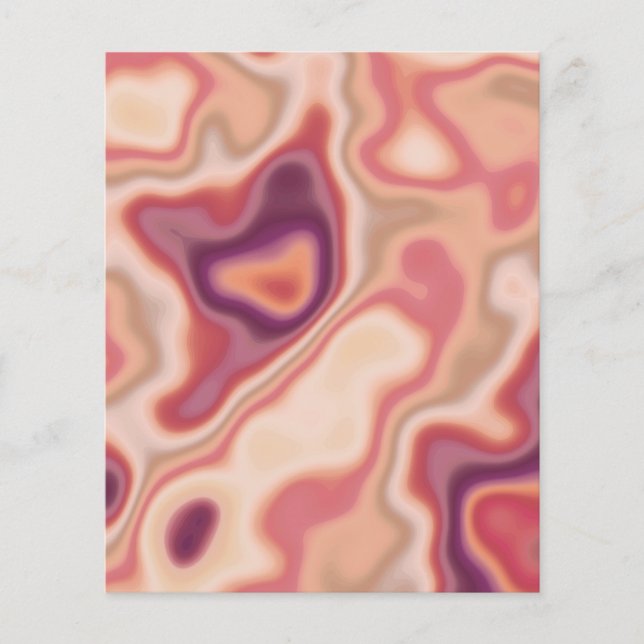 Magasin d'art Abstrait en marbre fractal (Devant)