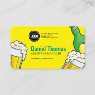 Magasin de Bière | Carte de Visite Personnalisée