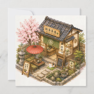 Magasin de thé Matca Aquarelle