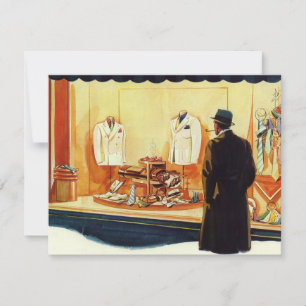 Magasin de vente au détail d'entreprise vintage, h