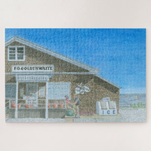 Magasin général du Maine Aquarelle Puzzle 1014 piè
