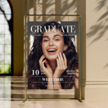 Magazine Journal Graduation Party Photo