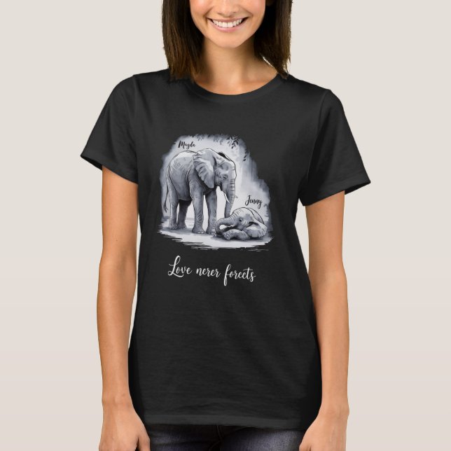 Magda & Jenny T-Shirt commémoratif Éléphant u2013  (Devant)