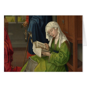 Magdalen dans la lecture verte
