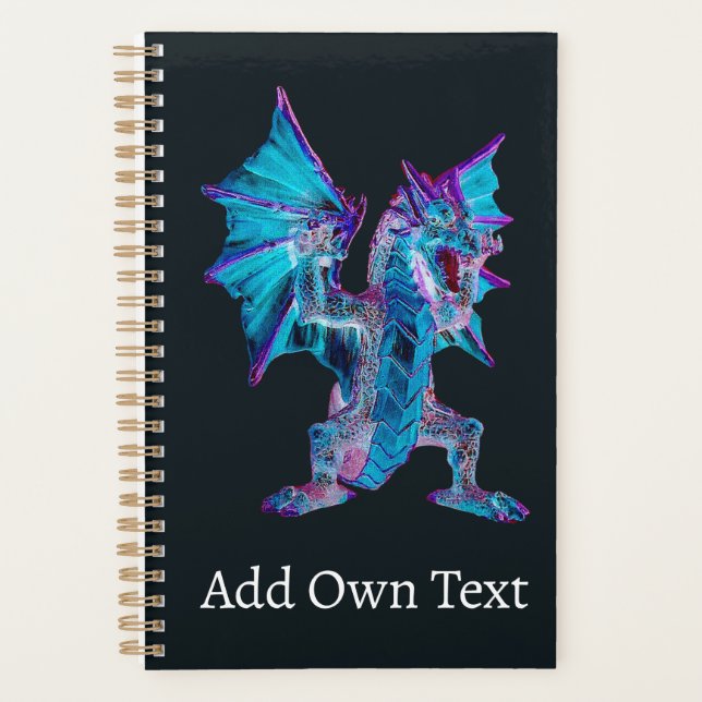 Mage de combat Dragon d'Infer de Feu Bleu Fantasti (Devant)