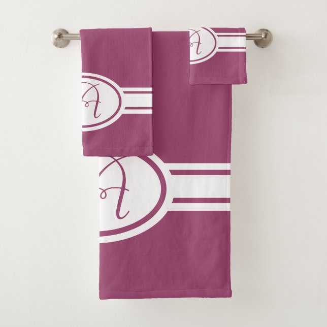 Magenta Haze Monogramme (En situation)