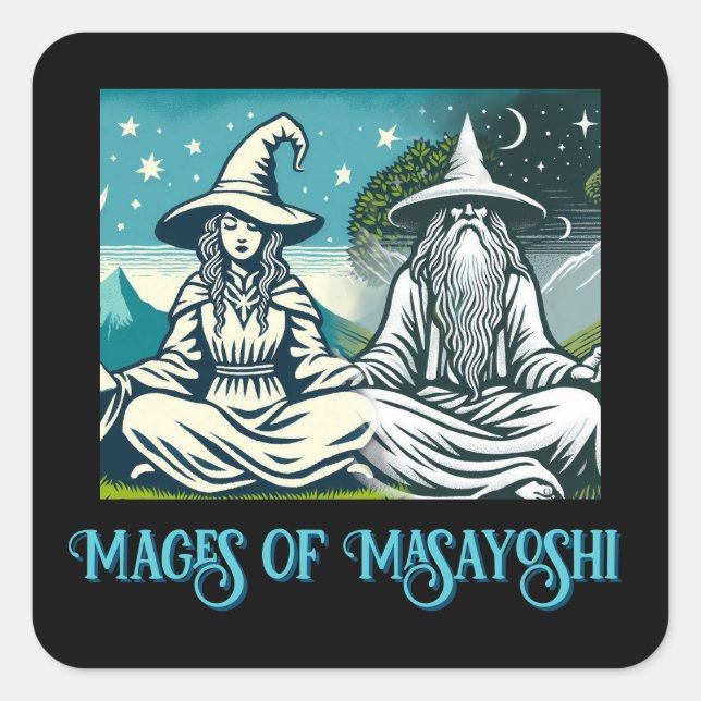 Mages de Masayoshi Sticker (Devant)