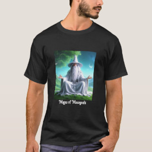 Mages masculins du T-shirt Masayoshi