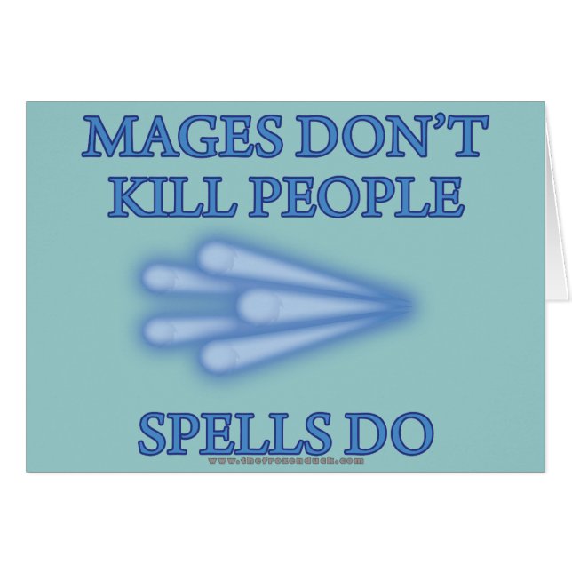 Mages ne tuent pas des personnes… (Devant horizontal)
