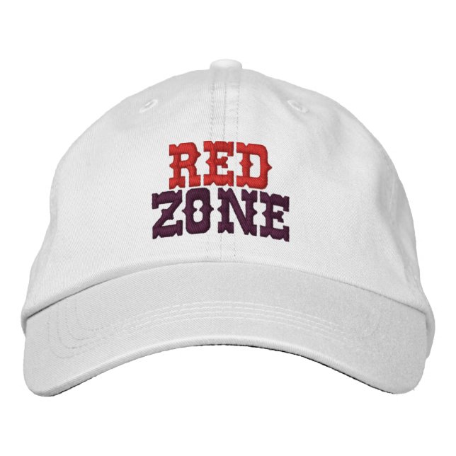 MaggHouze Red Zone Casquette de balle (Devant)