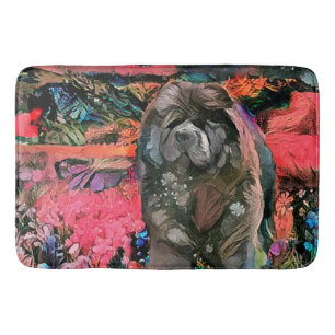 MAGGIE crasse noire ou tapis de bain