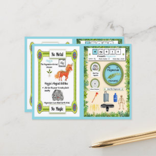 Maggie - Magnesium Horn Carte de jeu Unicorn