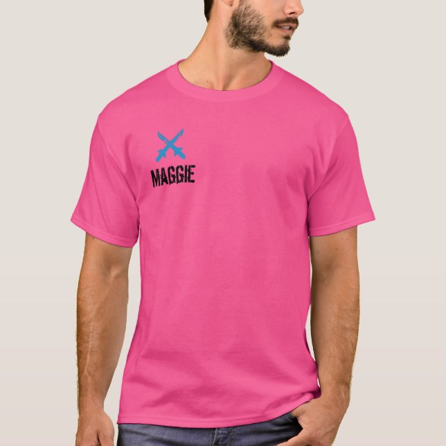 Maggie T-shirt personnalisé (Devant)