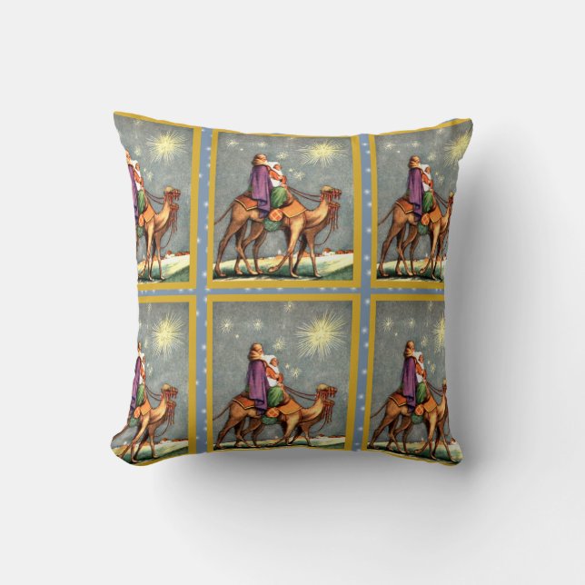 Magi Wise Men Coussin de vacances (Recto)