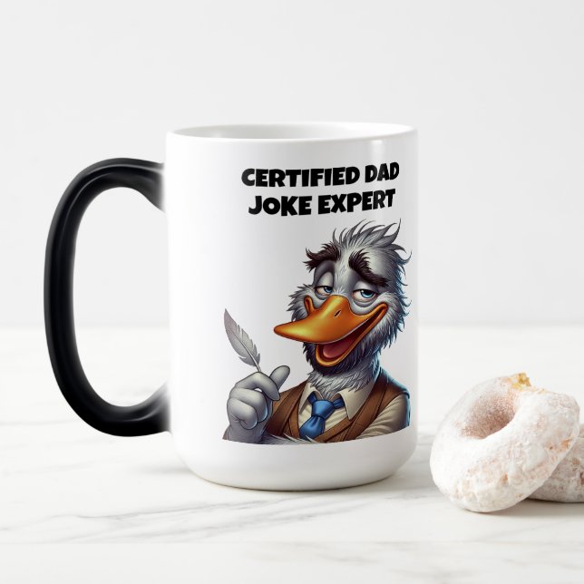Magic #8  Mug de café Papa (Avec donut)