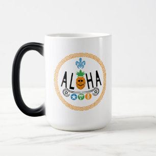 Magic Aloha Conception ananas - Mug de morphing