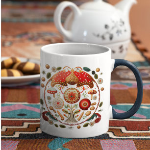 Magic Amanita Shaman Café Mug