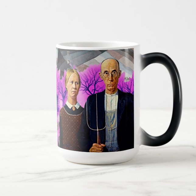 Magic American Gothic Goes Wild – Mug Rétro (Droite)