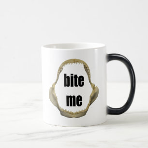 Magic Amusant Pêche Mug Pêche Humour Pêche Bite Me