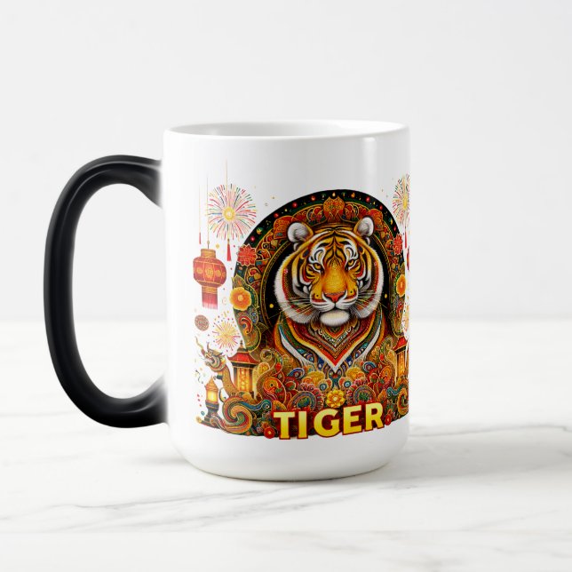 Magic Année de la Tigre Mug (Gauche)