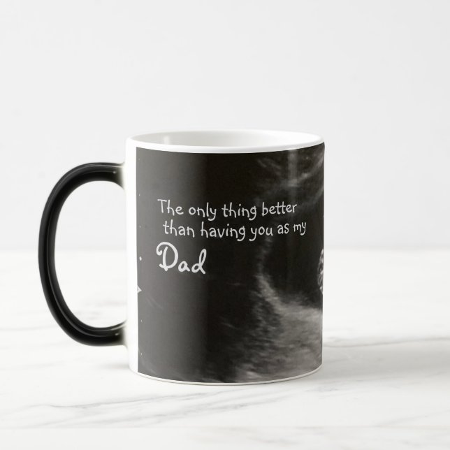 Magic Annonce de bébé Révéler la musique magique Mug (Gauche)