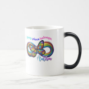 Magic Appartenir à chaque gorgée – Mug Puzzle de l'autis