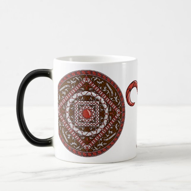 Magic Aries Mandala Mug (Gauche)