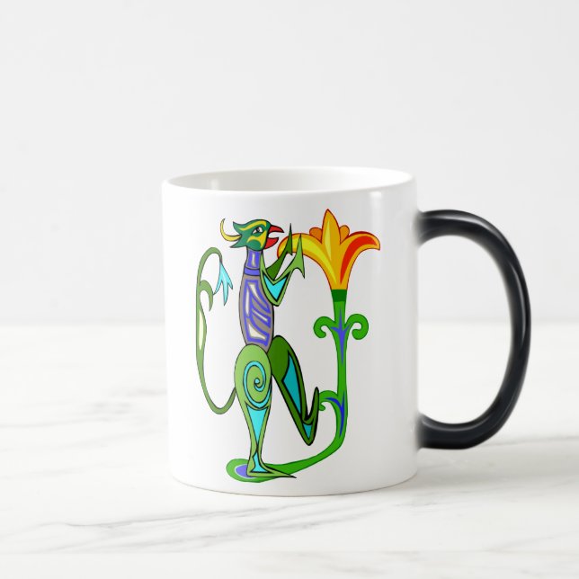 Magic Art Déco Égyptien Avec Un Mug Fleur De Lotus (Droite)