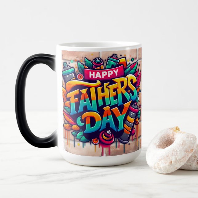 Magic Bonne Fête des pères - Mug (Avec donut)