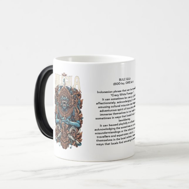 Magic Boule Gila mug avec traduction anglaise (Devant gauche)