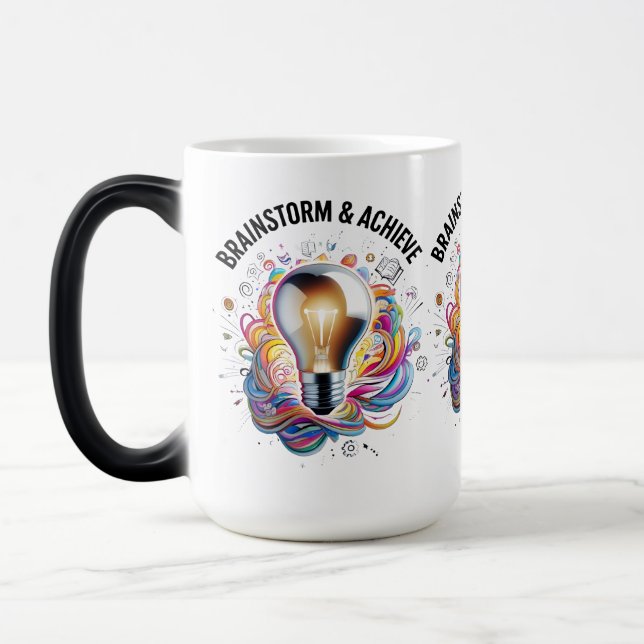 Magic Brainstorm & Atteindre Mug | Alimentez votre créat (Gauche)