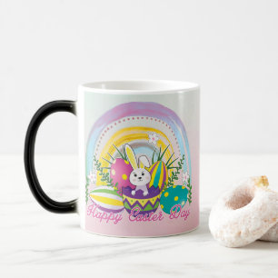 Magic Bunny célèbre la Mug magique de la fête de Pâques