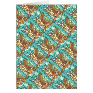 MAGIC CANDY CORN DRAGON, HALLOWEEN IMAGINAIRE CARD