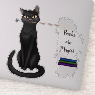 Magic Cat Books Sticker