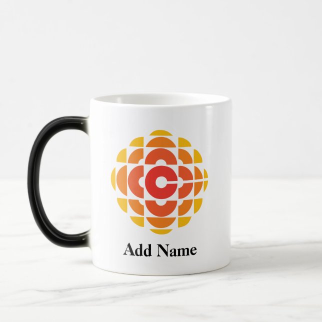 Magic CBC 1974 Logo Mug Morphing Personnalisé (Gauche)
