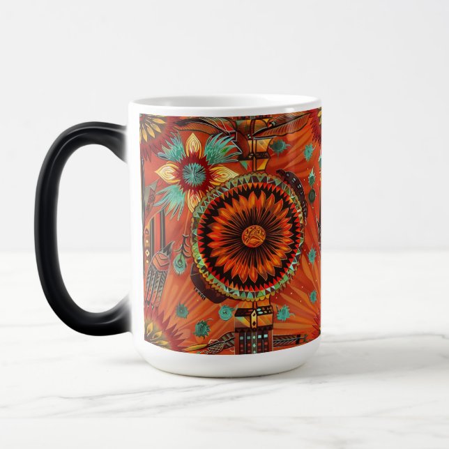 Magic Cerulean "Echos complexes" Enigmatic Morphing Mug (Gauche)