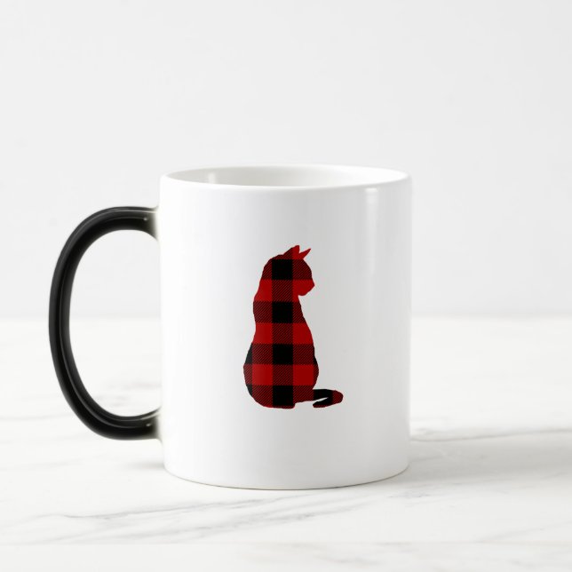 Magic Chat Buffalo Check Motif Mug (Gauche)