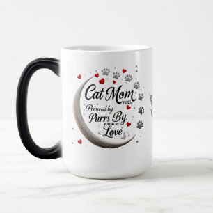 Magic Chat Maman Morphing Mug - Lumière de la lune, patt