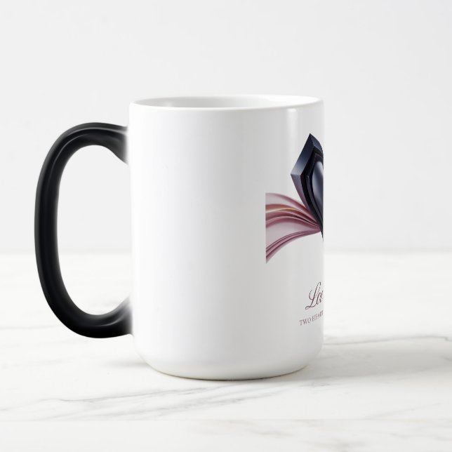 Magic Coeur Couple Boire Mug (Gauche)