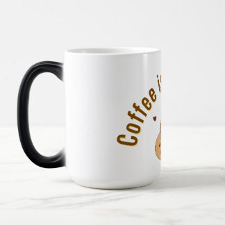 Magic Coffee Lover Mug | Cute Coffee Cup Design | Gift f