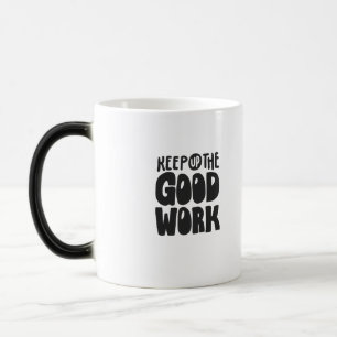 Magic Conception de mug de typographie / écrire et boire