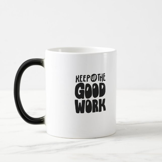 Magic Conception de mug de typographie / écrire et boire (Gauche)