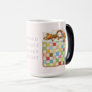Magic COSY QUILT Tall Morphing Mug - Rose