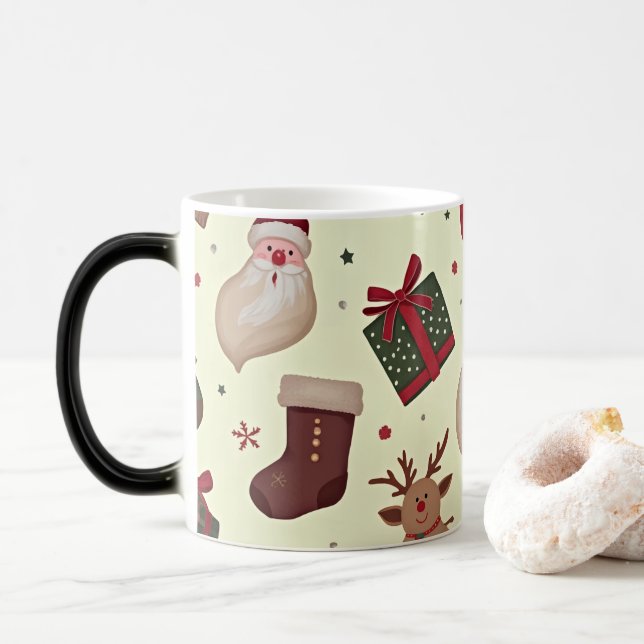 Magic Coupe de Mug de noël (Avec donut)