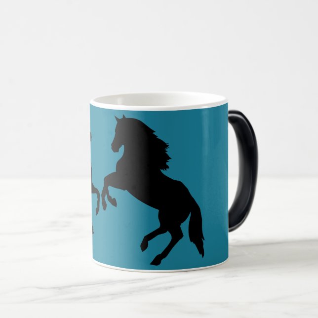 Magic Couple Cheval Mug Choisir les couleurs (Devant droit)
